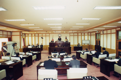 126회 임시회 개회식