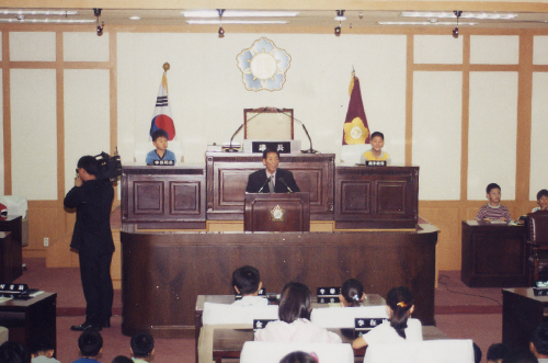열린의회상구현(대산초등학생 의회 견학)