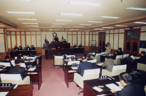 제129회 제2차 정례회 본회의장면