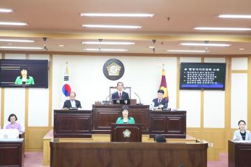 제207회 임시회 본회의 행정자치위원회소관 조례안에 대한 의견제시