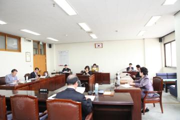 제205회 임시회 의사일정 협의(운영위원회)