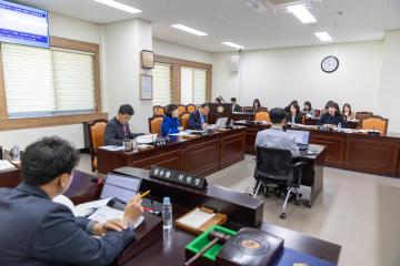 제291회 북구의회 제2차 정례회 복지보건위원회 행정사무감사